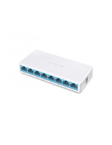 Mercusys MS108 switch No administrado Fast Ethernet (10 100) Blanco