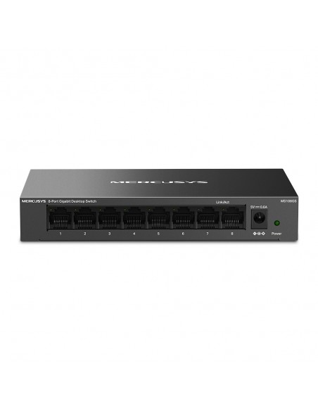 Mercusys MS108GS switch No administrado Gigabit Ethernet (10 100 1000) Negro