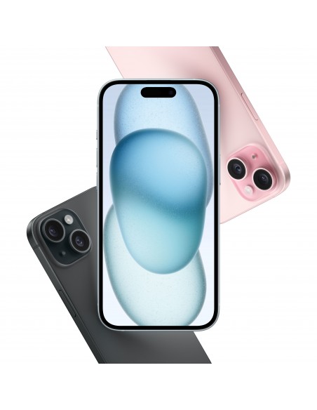 Apple iPhone 15 15,5 cm (6.1") SIM doble iOS 17 5G USB Tipo C 256 GB Azul
