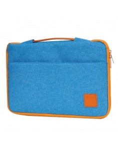 Maillon Technologique MTTOULOUSSE14BLUE maletines para portátil 35,6 cm (14") Funda Azul, Naranja