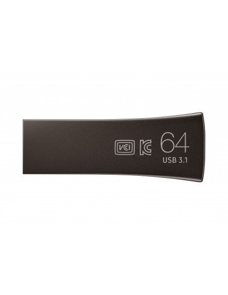 Samsung MUF-64BE unidad flash USB 64 GB USB tipo A 3.2 Gen 1 (3.1 Gen 1) Gris