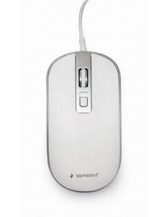 Gembird MUS-4B-06-WS ratón Ambidextro USB tipo A Óptico 1200 DPI 2
