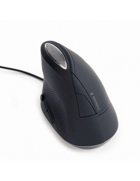 Gembird MUS-ERGO-03 ratón mano derecha USB tipo A Óptico 3200 DPI