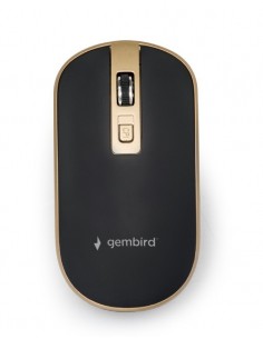 Gembird MUSW-4B-06-BG ratón Ambidextro RF inalámbrico Óptico 1600 DPI 2