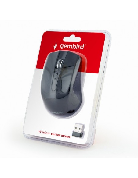 Gembird MUSW-4B-04 ratón Ambidextro RF inalámbrico Óptico 1600 DPI