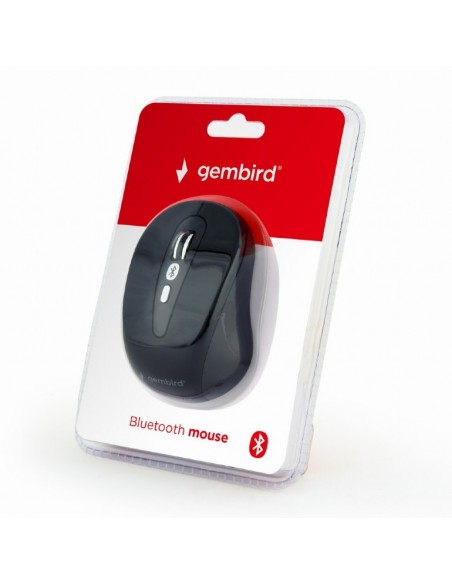 Gembird MUSWB-6B-01 ratón mano derecha Bluetooth Óptico 1600 DPI