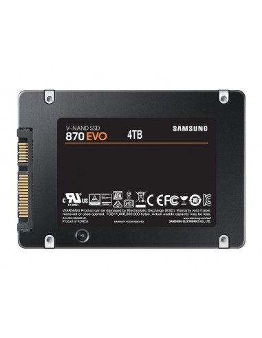 Samsung 870 EVO 2.5" 4 TB Serial ATA III V-NAND