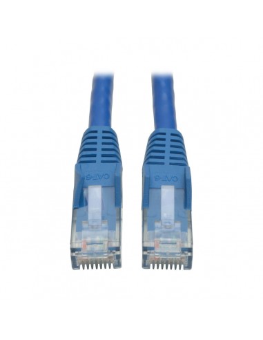 Tripp Lite N201-001-BL Cable Ethernet (UTP) Patch Moldeado Snagless Cat6 Gigabit (RJ45 M M), Azul, 30.5 cm [1 pie]