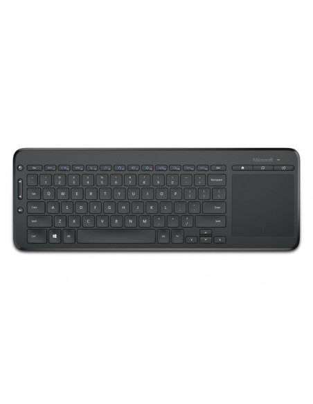 Microsoft N9Z-00011 teclado RF inalámbrico QWERTY Español Negro