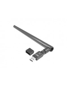 Lanberg NC-0300-WIE adaptador y tarjeta de red Ethernet   WLAN 2400 Mbit s 2