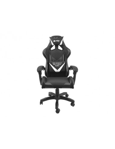 FURY Avenger L Silla para videojuegos universal Asiento acolchado Negro