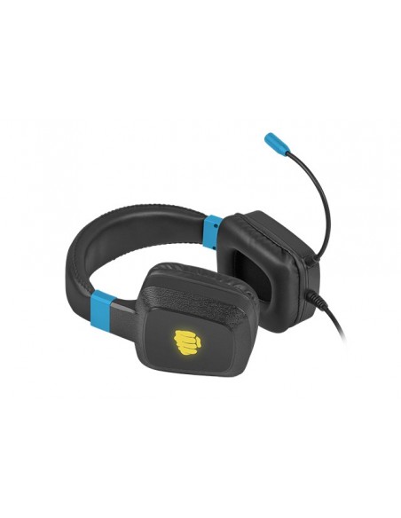 FURY NFU-1584 auricular y casco Auriculares Alámbrico Diadema Juego Negro, Azul