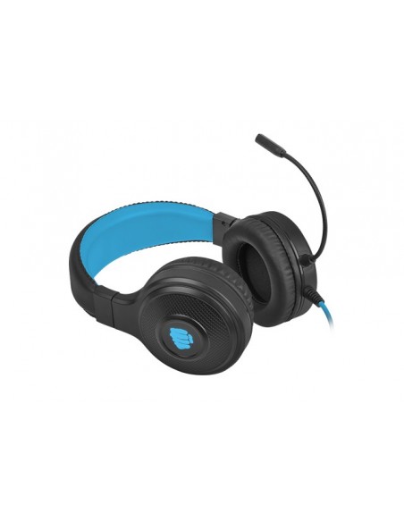 FURY NFU-1585 auricular y casco Auriculares Alámbrico Diadema Juego Negro, Azul