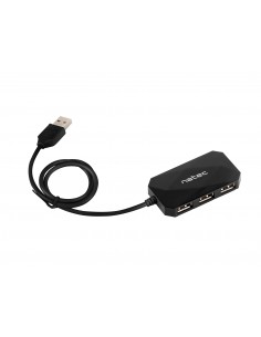 NATEC NHU-0647 hub de interfaz USB 2.0 480 Mbit s Negro 2