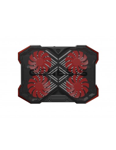 GENESIS Oxid 260 almohadilla fría 43,9 cm (17.3") 1010 RPM Negro, Rojo