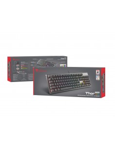GENESIS Thor 300 RGB teclado USB QWERTY Español Negro 2
