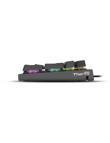 GENESIS THOR 300 teclado USB QWERTY Portugués Negro