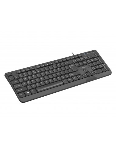 NATEC Trout teclado USB QWERTY Español Negro