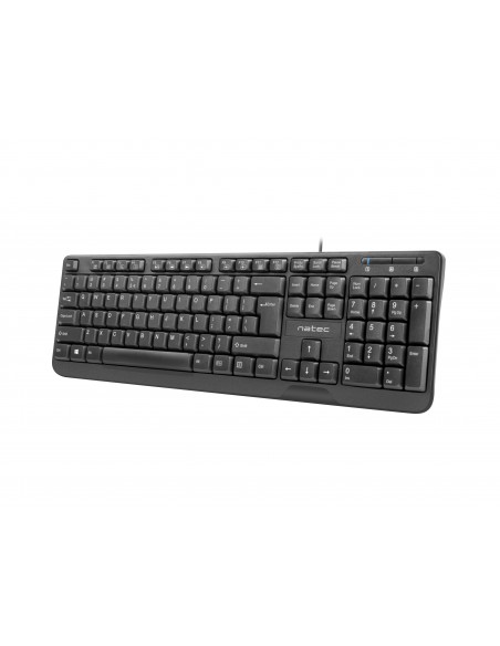 NATEC Trout teclado USB QWERTY Español Negro