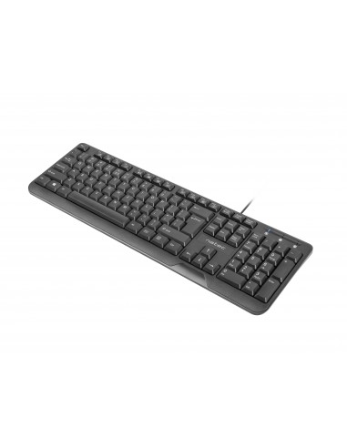 NATEC Trout teclado USB QWERTY Español Negro