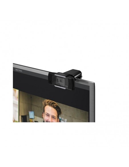 NATEC LORI PLUS cámara web 1920 x 1080 Pixeles USB 2.0 Negro