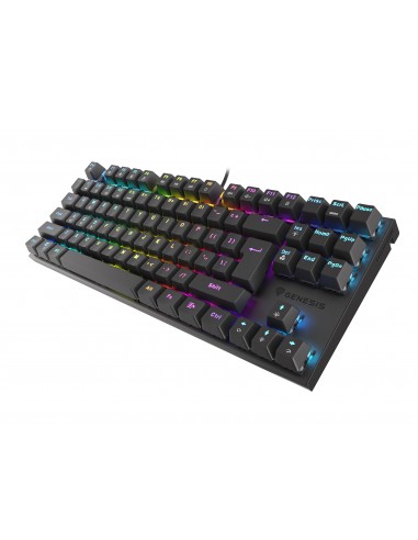GENESIS THOR 303 TKL teclado USB QWERTY Inglés de EE. UU. Negro