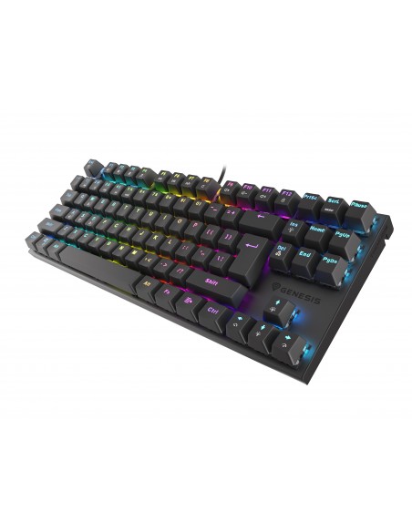 GENESIS THOR 303 TKL teclado USB QWERTY Inglés de EE. UU. Negro