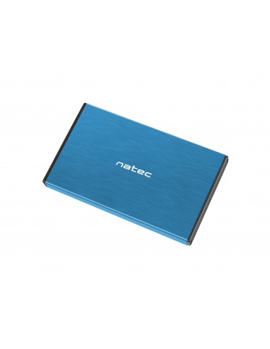NATEC Rhino GO Carcasa de disco duro SSD Azul 2.5"