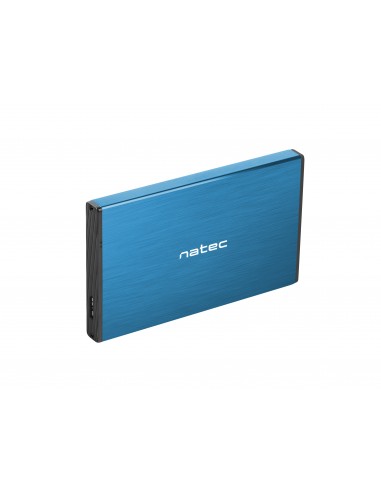 NATEC Rhino GO Carcasa de disco duro SSD Azul 2.5"