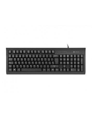 NATEC NKL-2052 teclado USB QWERTY Español Negro