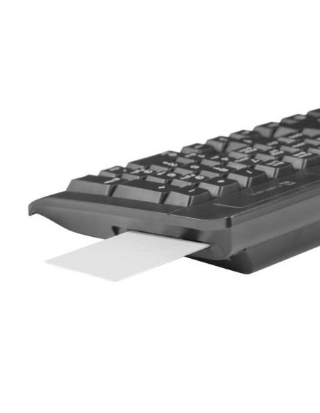 NATEC NKL-2052 teclado USB QWERTY Español Negro