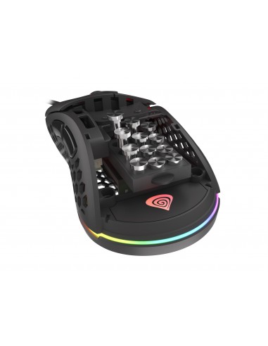 GENESIS Xenon 800 ratón mano derecha USB tipo A Óptico 16000 DPI
