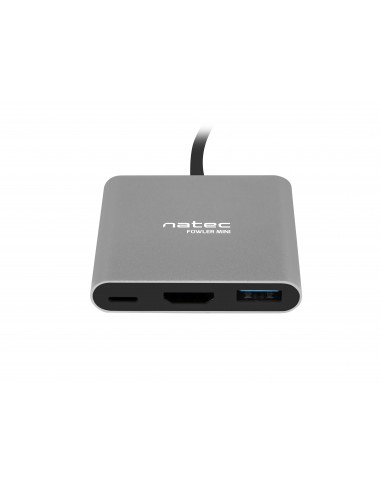 NATEC Fowler Mini USB 2.0 Type-C Gris
