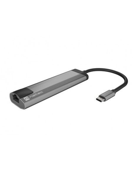 NATEC Fowler Go USB 3.2 Gen 1 (3.1 Gen 1) Type-C Acero inoxidable