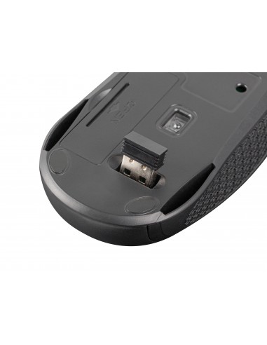 NATEC Jay 2 ratón Ambidextro RF inalámbrico Óptico 1600 DPI