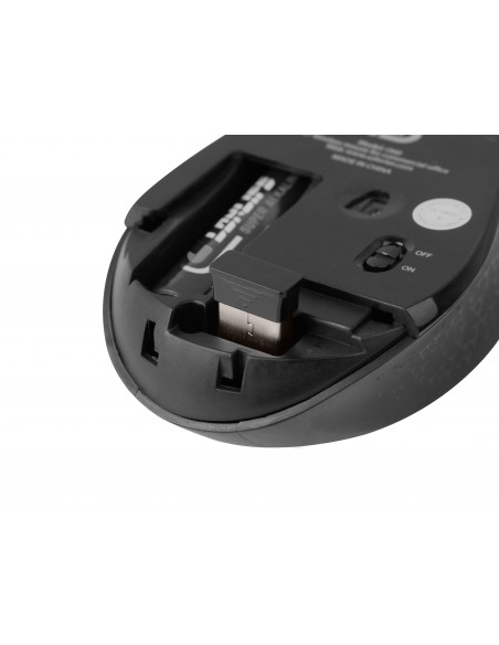 NATEC Osprey ratón mano derecha RF Wireless + Bluetooth Óptico 1600 DPI