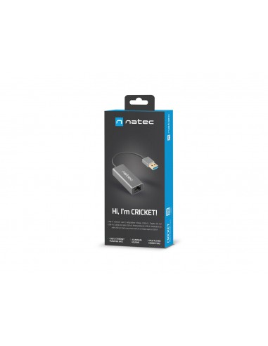 NATEC Cricket USB 3.2 Gen 1 (3.1 Gen 1) Type-A Negro