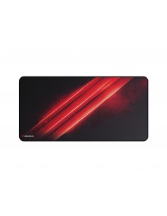 GENESIS Carbon 500 Maxi Flash G2 Alfombrilla de ratón para juegos Negro, Rojo 2
