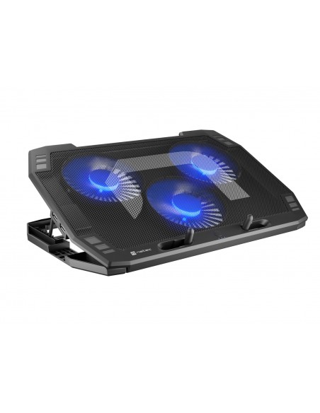 NATEC Oriole almohadilla fría 43,9 cm (17.3") 1280 RPM Negro