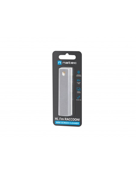 NATEC NSC-1795 kit de limpieza para computadora Universal Paño seco y espray para limpieza de equipos 15 ml