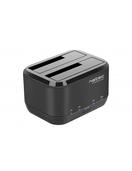 NATEC Kangaroo Dual USB 3.2 Gen 1 (3.1 Gen 1) Type-A Negro NATEC Kangaroo Dual USB 3.2 Gen 1 (3.1 Gen 1) Type-A Negro