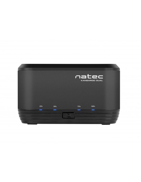 NATEC Kangaroo Dual USB 3.2 Gen 1 (3.1 Gen 1) Type-A Negro