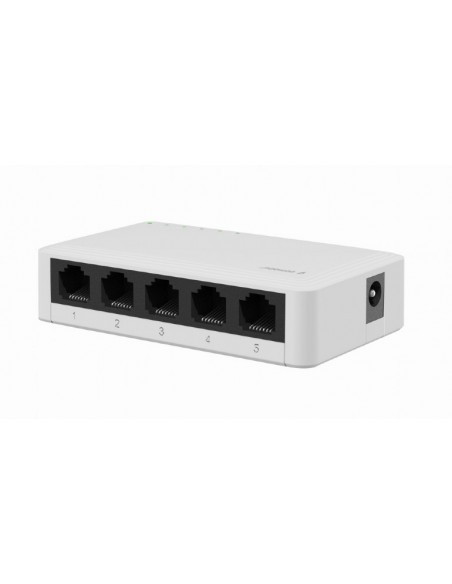 Gembird NSW-G5-01 switch No administrado Gigabit Ethernet (10 100 1000) Blanco Gembird NSW-G5-01 switch No administrado Gigabit Ethernet (10 100 1000) Blanco