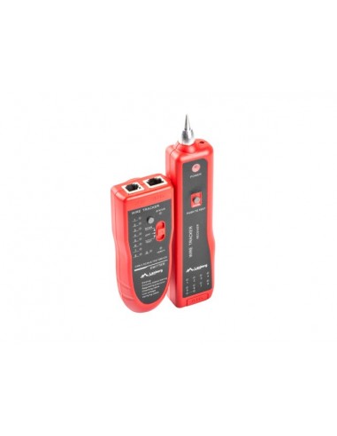 Lanberg NT-0501 comprobador de cables de red Negro, Rojo