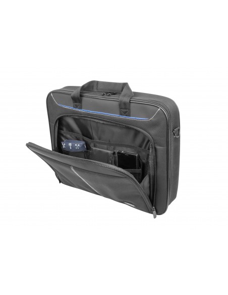 NATEC Doberman 39,6 cm (15.6") Maletín Negro