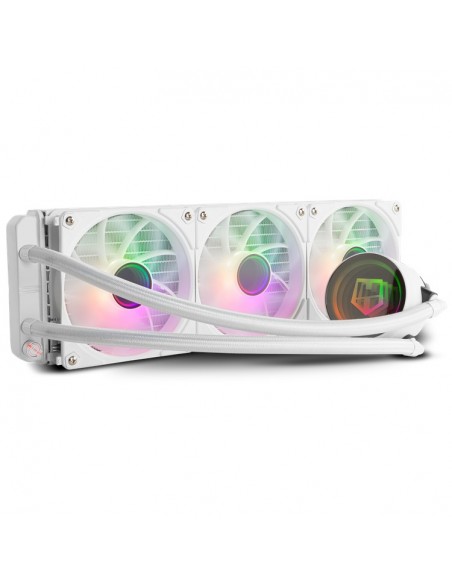 NOX NXHUMMERM360ARGBW sistema de refrigeración para ordenador Procesador Sistema de refrigeración líquida todo en uno 12 cm