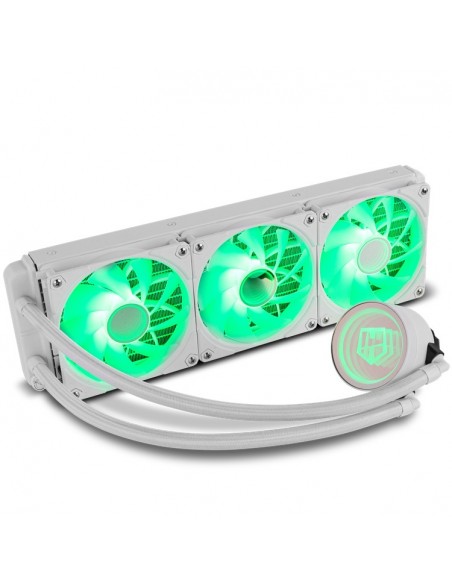 NOX NXHUMMERM360ARGBW sistema de refrigeración para ordenador Procesador Sistema de refrigeración líquida todo en uno 12 cm