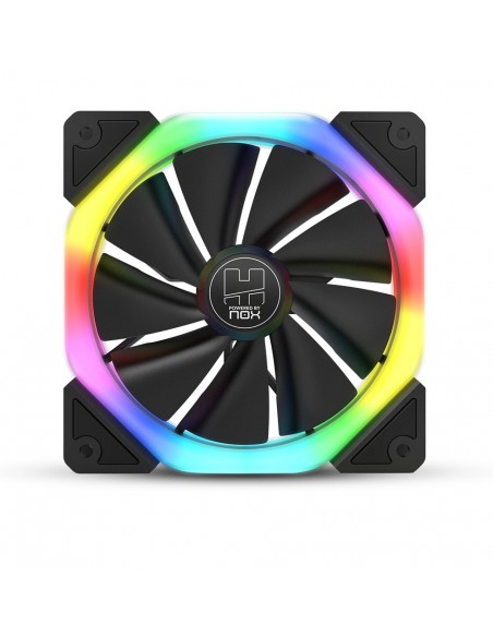 NOX S-Fan Carcasa del ordenador Ventilador 12 cm Negro