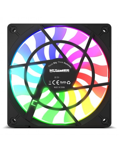 NOX SLIM FAN Carcasa del ordenador Ventilador 12 cm Translúcido 1 pieza(s)