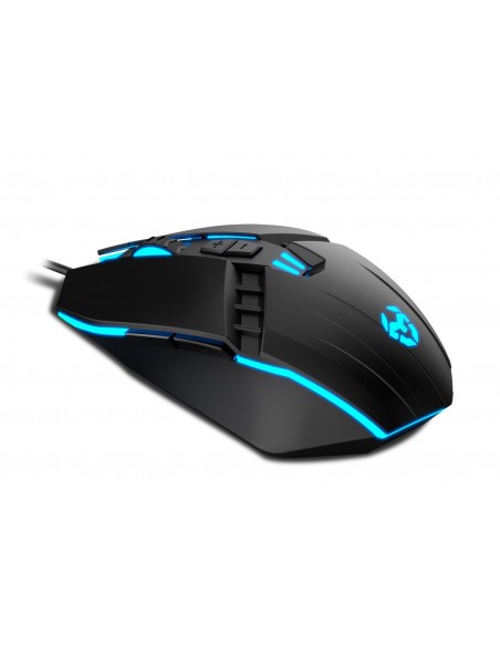 Krom Kalax ratón mano derecha USB tipo A Óptico 3200 DPI